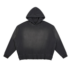 Unisex Sunfade Ripped Boxy Hoodie