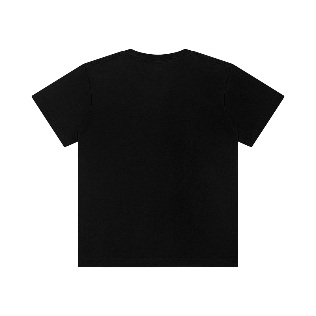 T-shirt girocollo a maniche corte per bambini