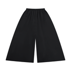 Women's Raw Edge Wide Leg Sweatpants