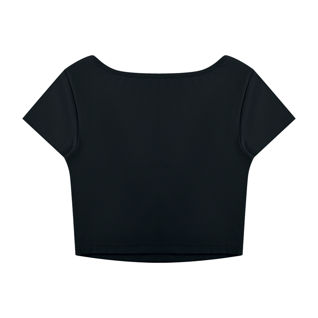 Women's Square Neck Crop T-Shirt