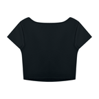 Women's Square Neck Crop T-Shirt
