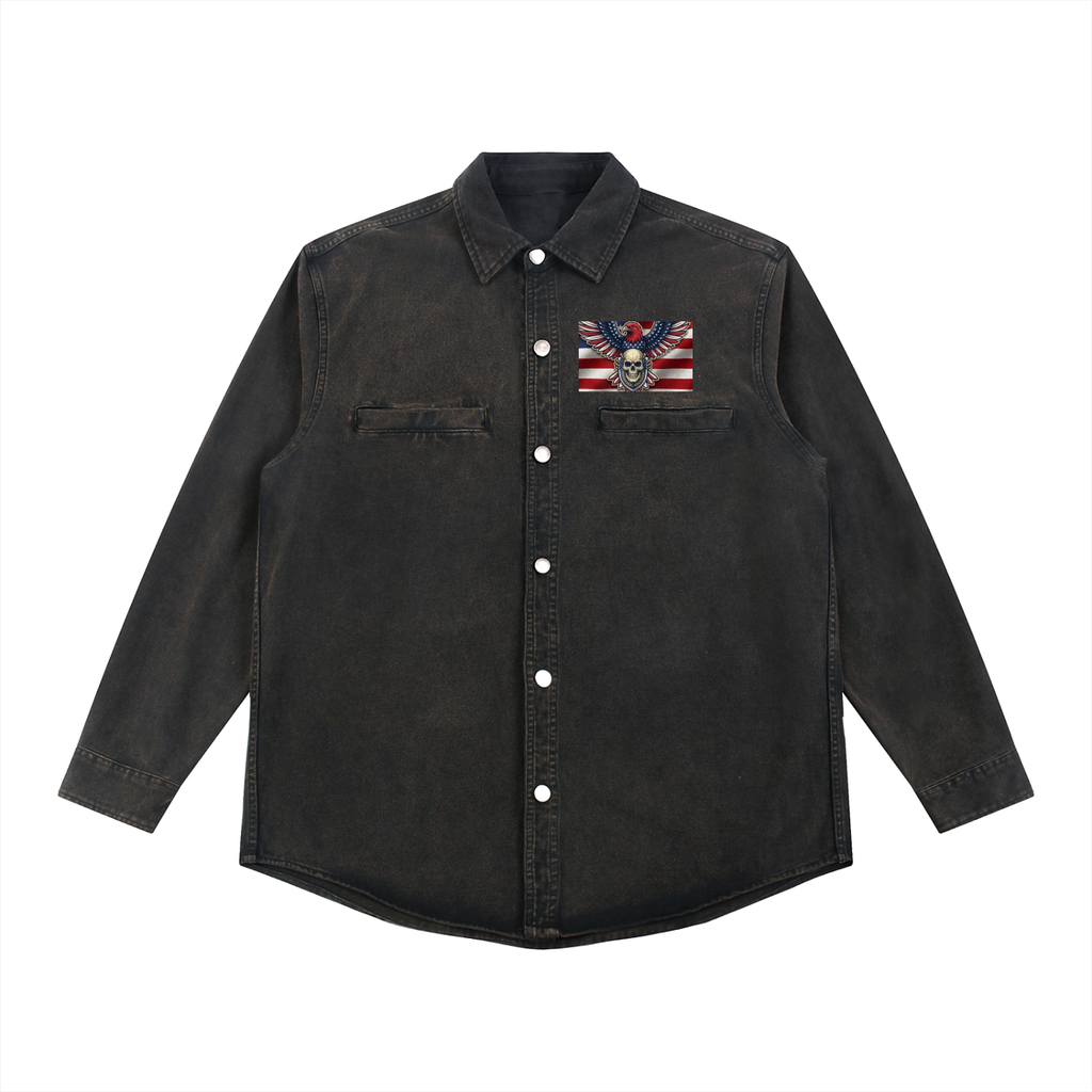 Denim Vintage Washed Heavyweight Jacket