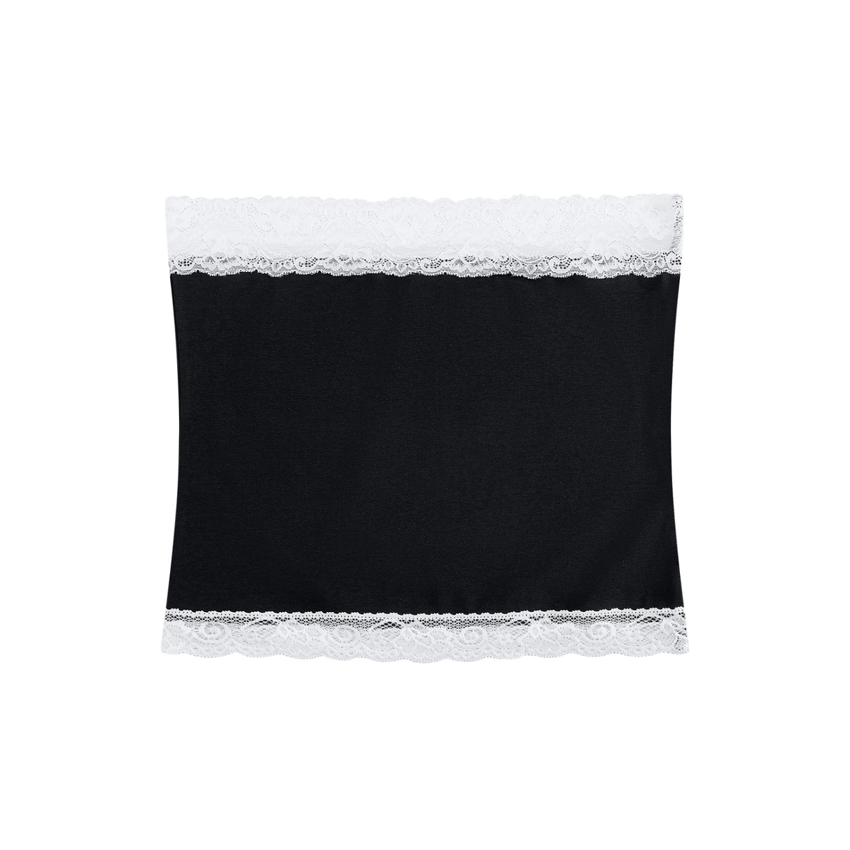 Women's Cropped Paneled Tube Top