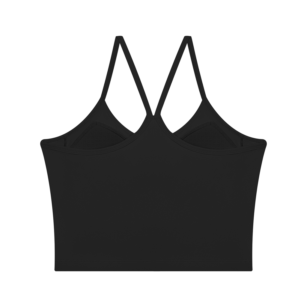 T-shirt da yoga a strati in 2 pezzi da donna
