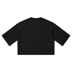 T-shirt unisex boxy a nido d'ape