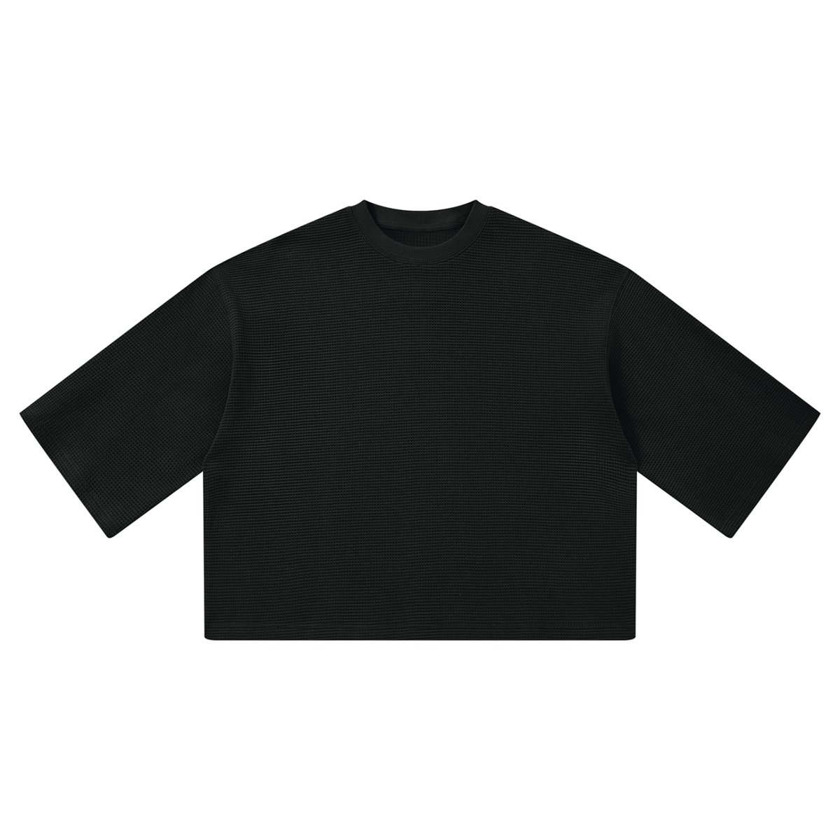 T-shirt unisex boxy a nido d'ape