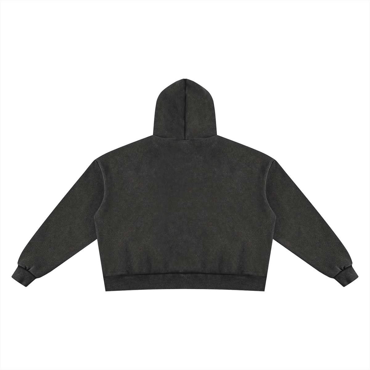 Felpa con cappuccio unisex boxy in pile vintage wash