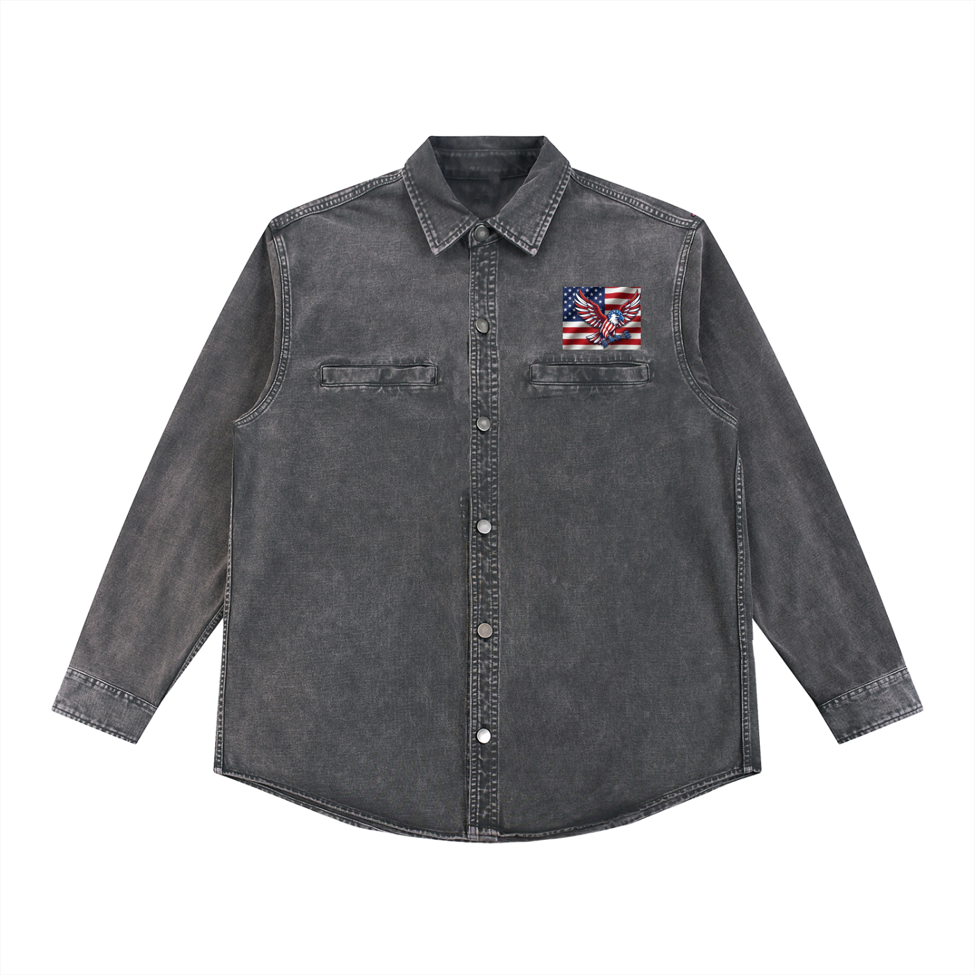 Denim Vintage Washed Heavyweight Jacket