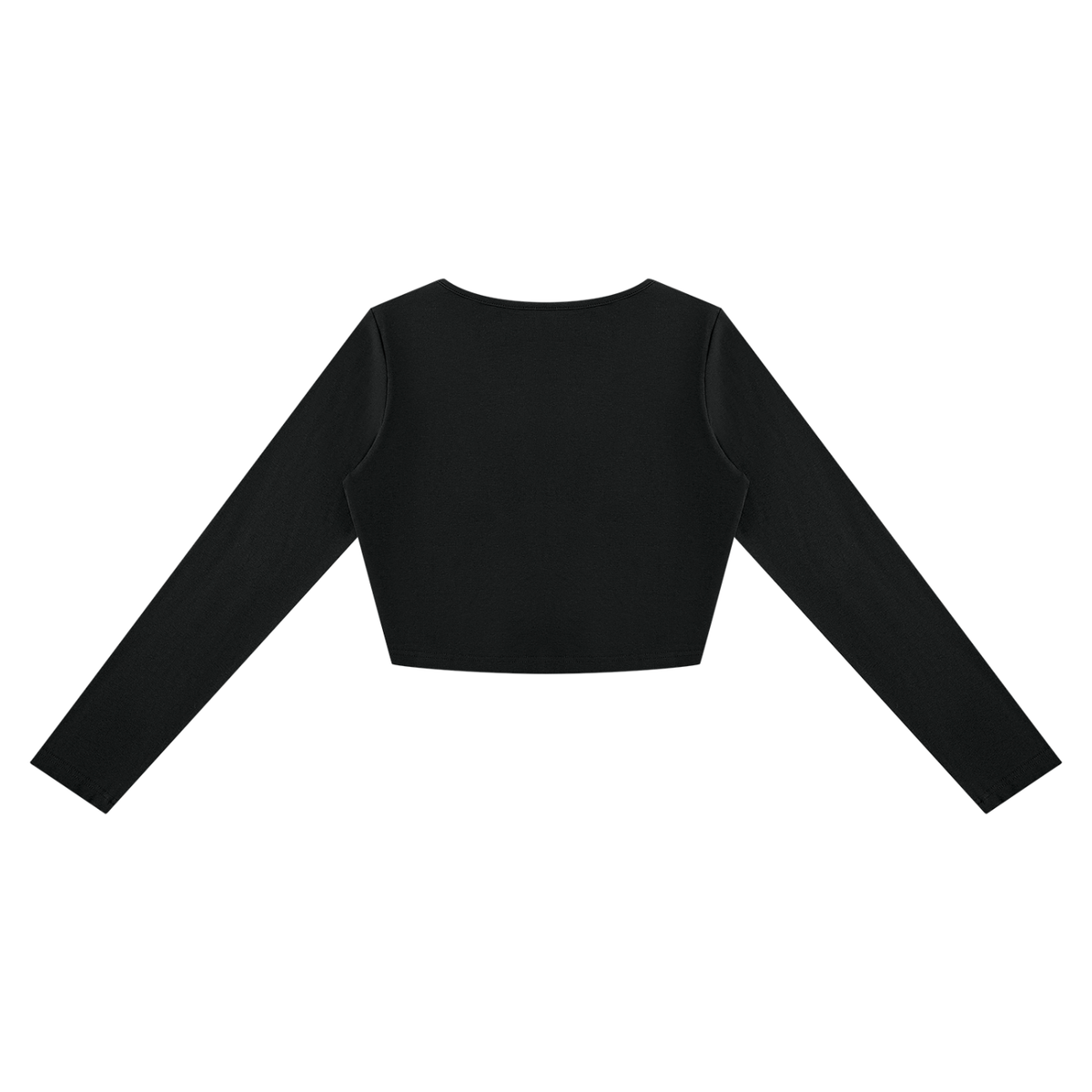 Women's Cropped Long Sleeve T-Shirt