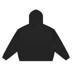 Unisex Waffle Boxy Full Zip Hoodie