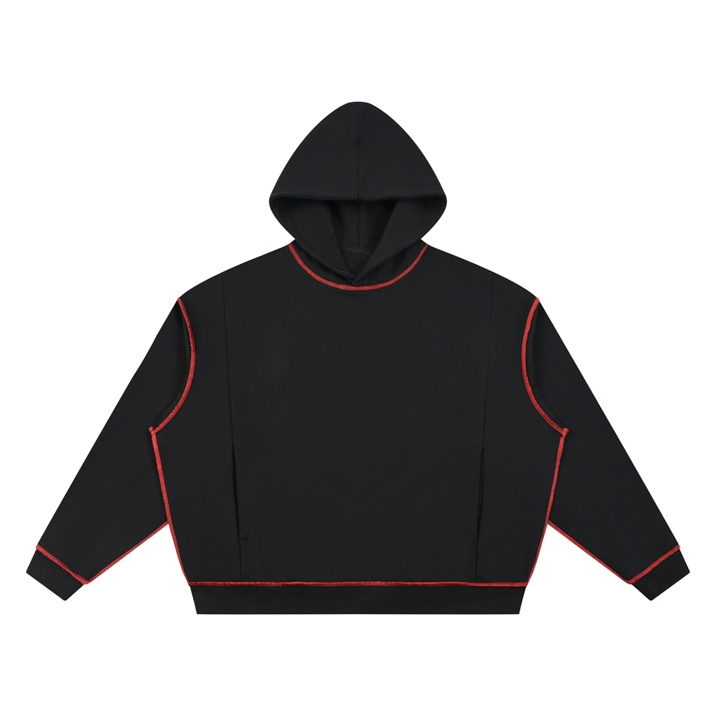Unisex Boxy Heavyweight Topstitch Hoodie