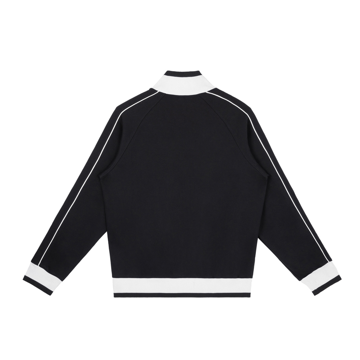 Giacca da allenamento con zip, maniche raglan e blocco di colore