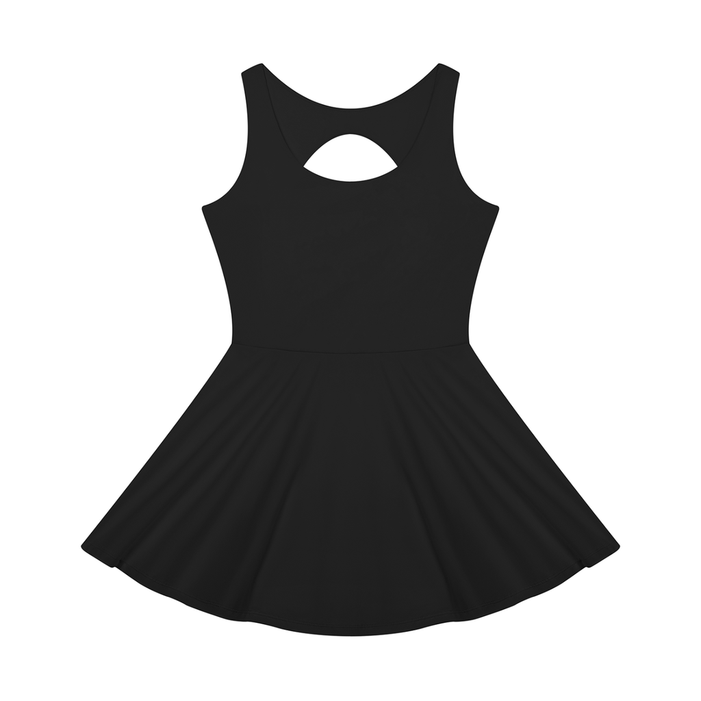 Robe de tennis dos ouvert pour femme