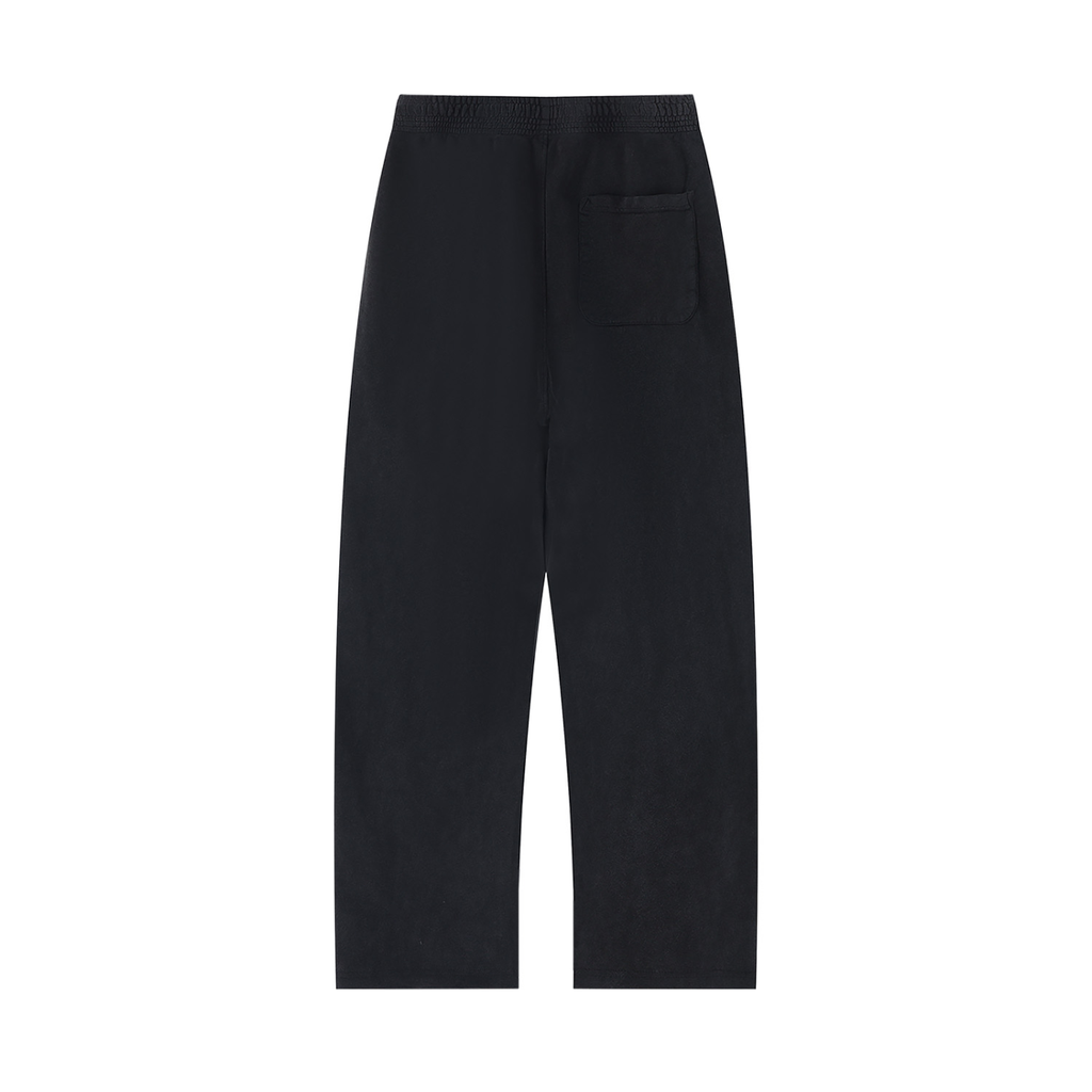 Pantaloni della tuta unisex dritti con lavaggio minerale