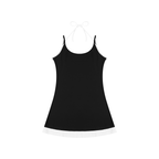 Abito smanicato da donna color block