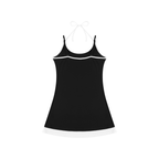 Abito smanicato da donna color block