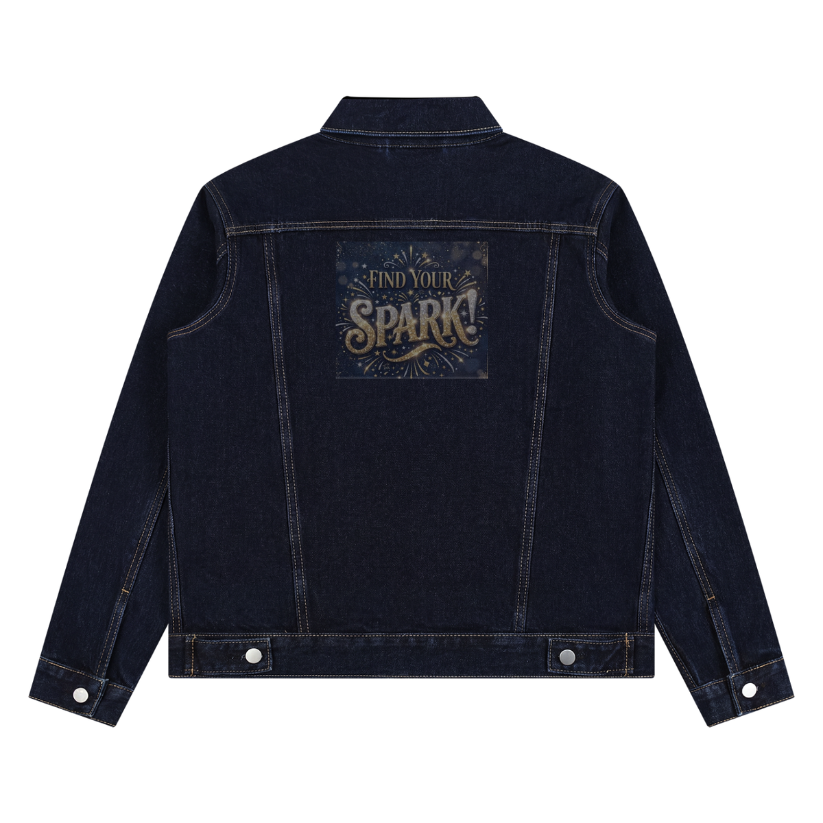 Unisex Vintage Wash Denim Jacket