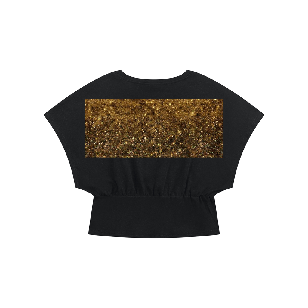 Camiseta dolman corta para mujer