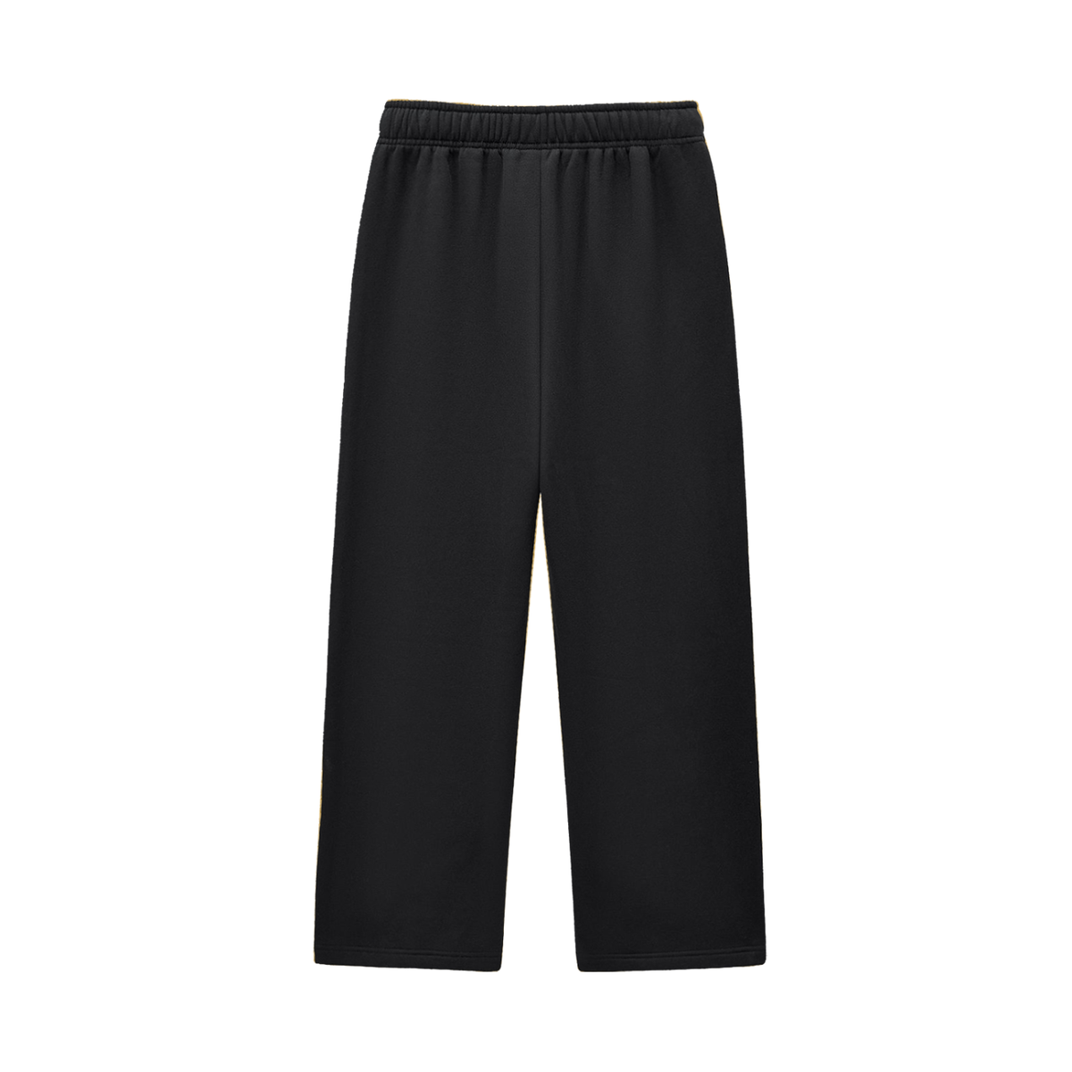 Pantaloni della tuta in pile con cuciture a contrasto