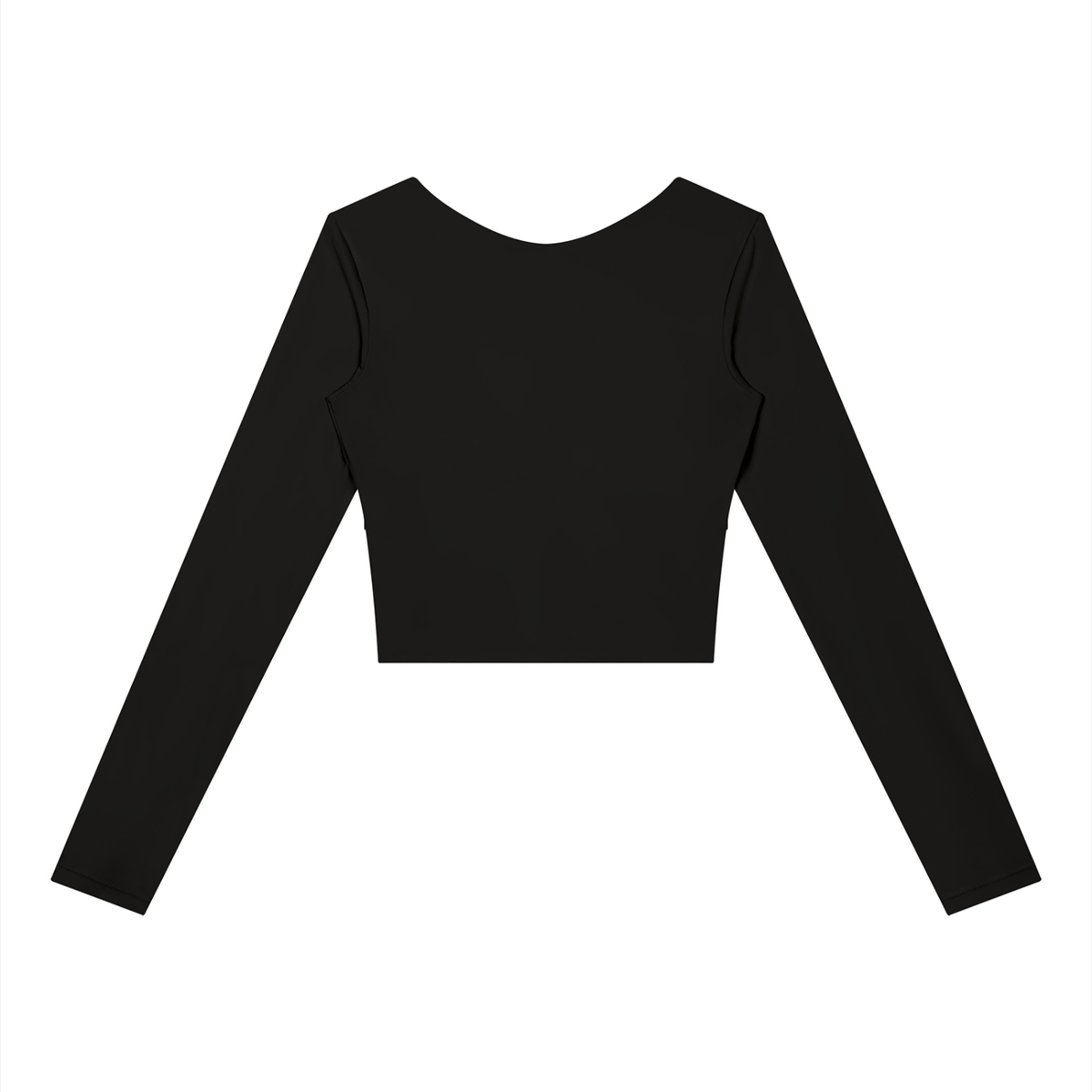T-shirt da yoga a maniche lunghe con pannelli da donna