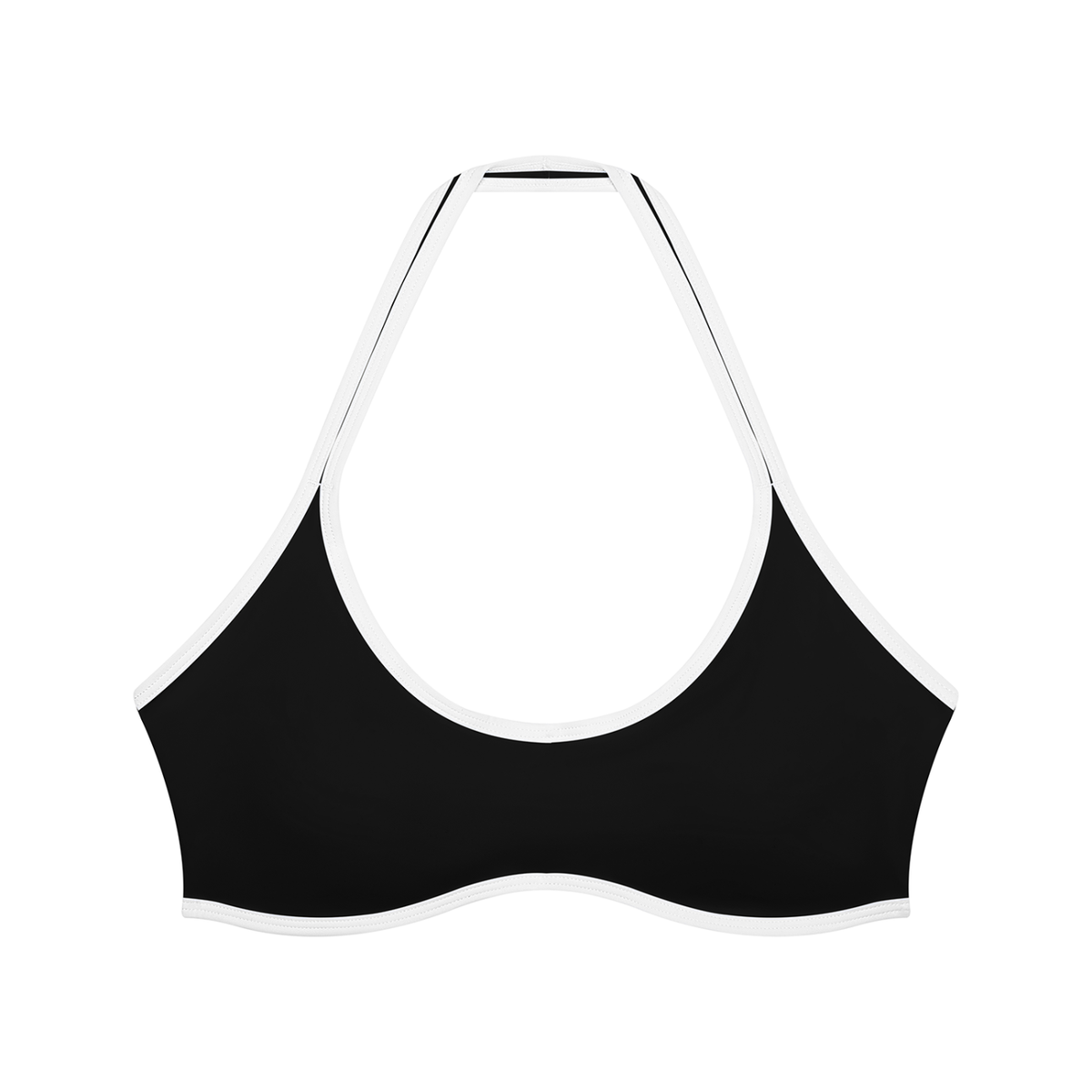 Women's Halter Color Block Yoga Sports Bra