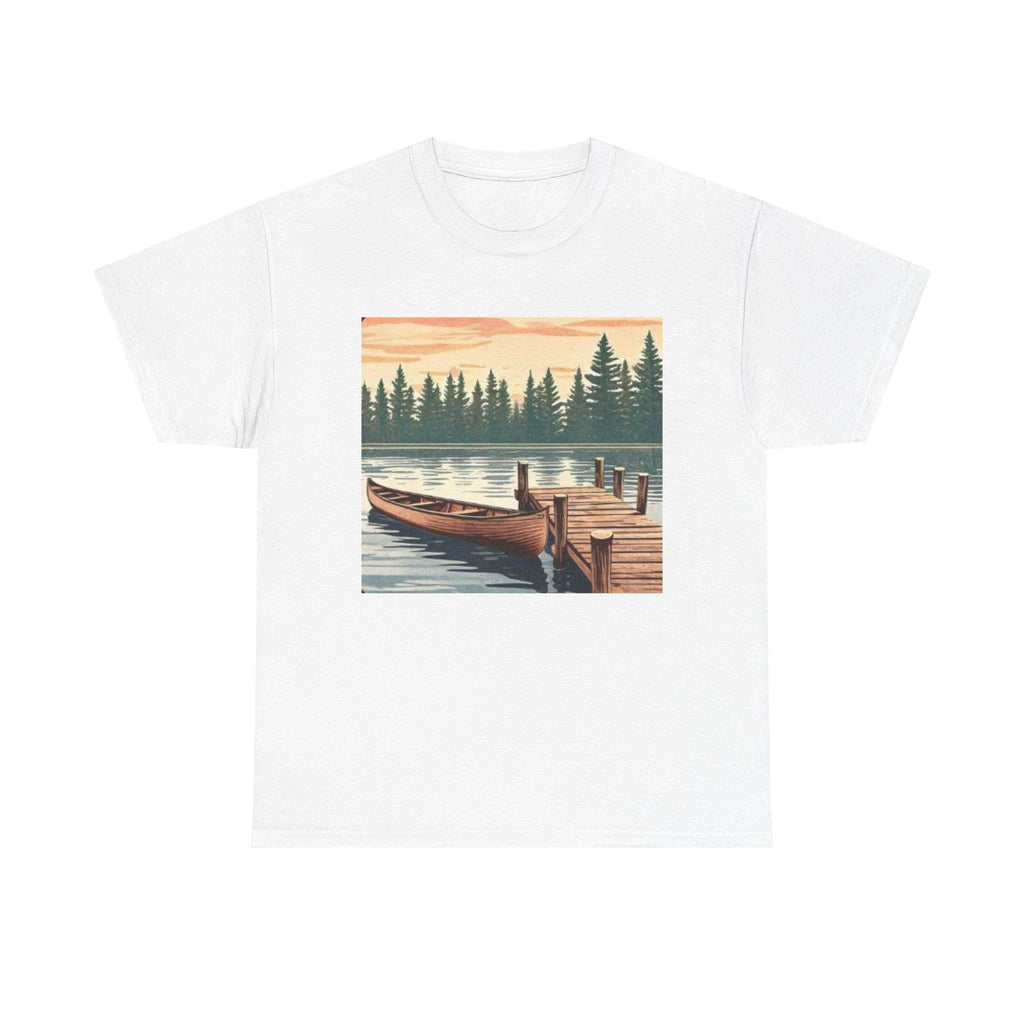 T-shirt unisexe en coton épais