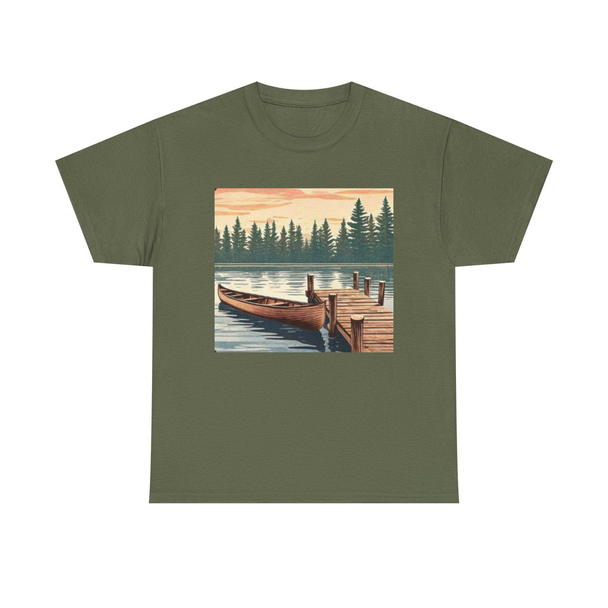 T-shirt unisexe en coton épais