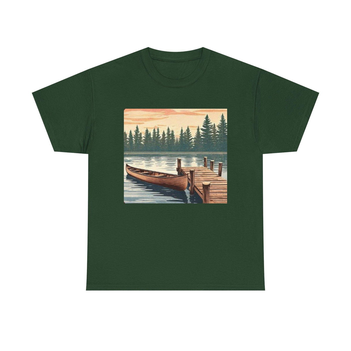 T-shirt unisexe en coton épais