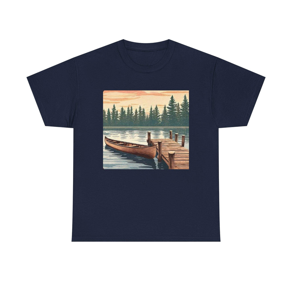 T-shirt unisexe en coton épais