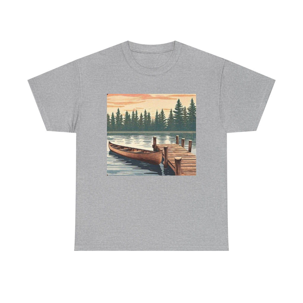 T-shirt unisexe en coton épais