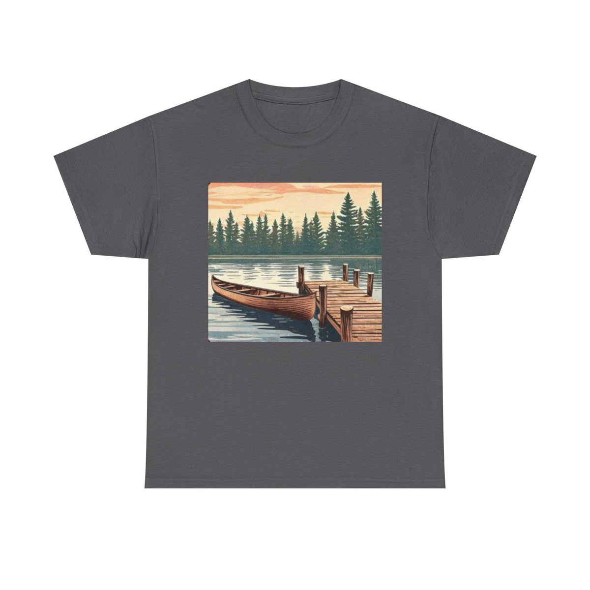 T-shirt unisexe en coton épais