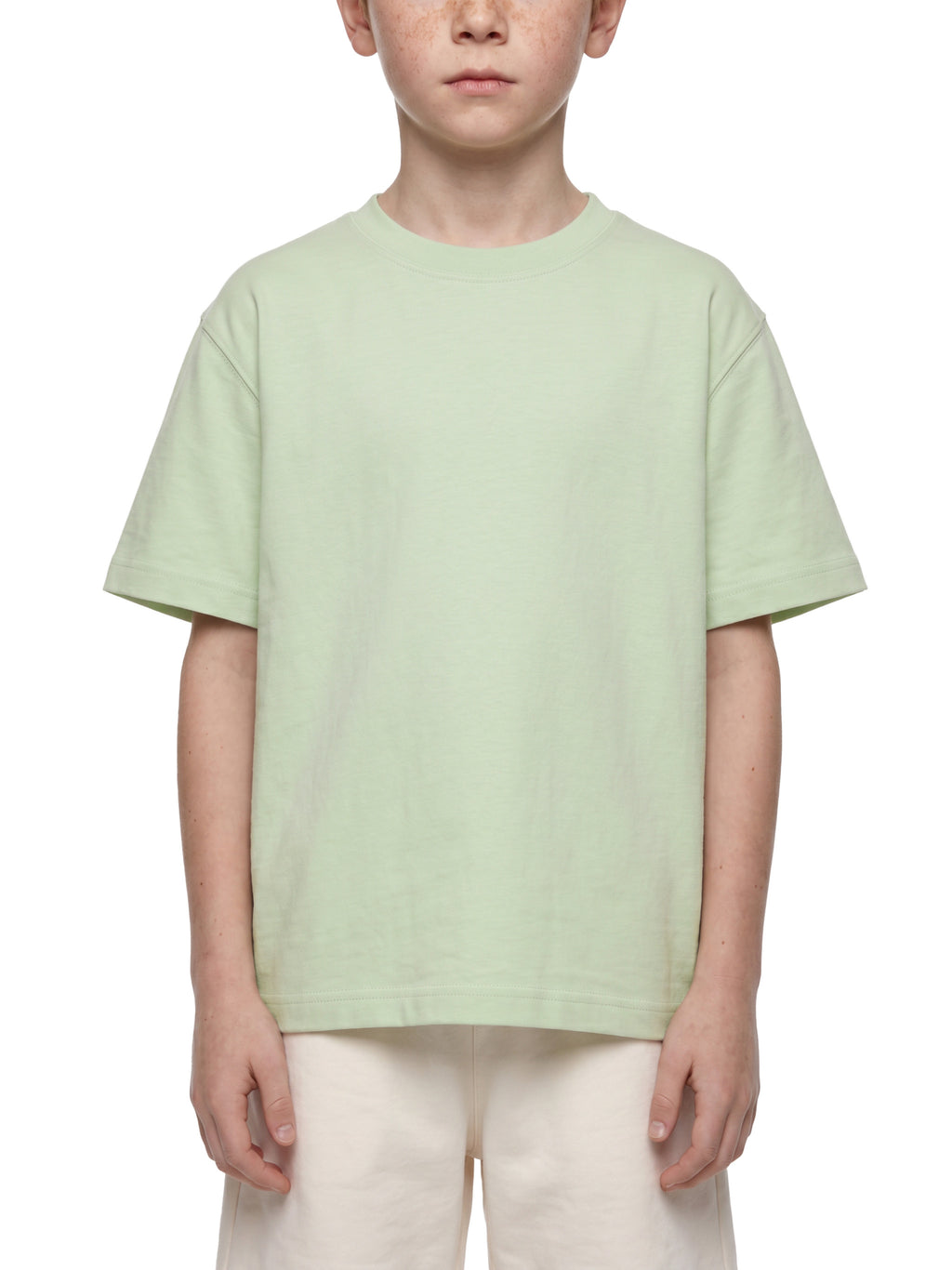 Kid’s Solid Crewneck T-Shirt
